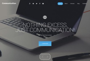 Communication – Premium Responsive WordPress Theme