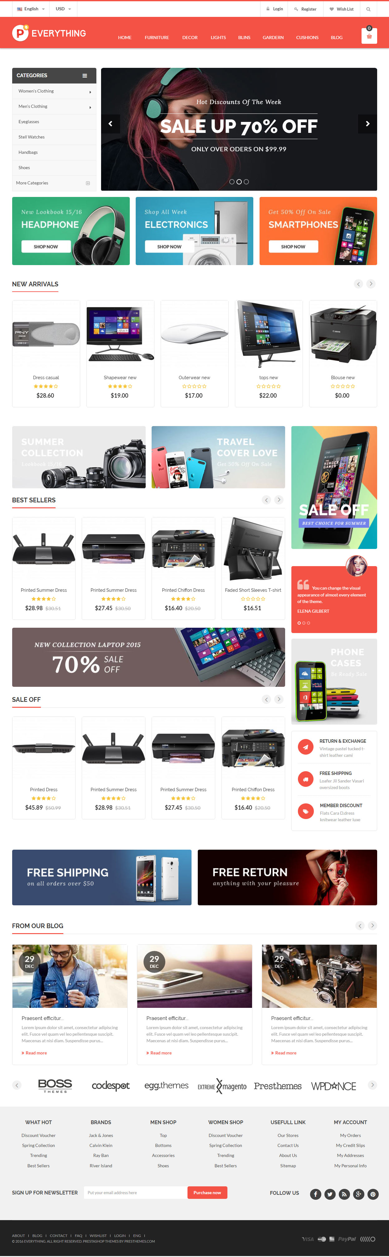 Everything Computer Prestashop Theme