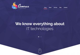 Comrax – Premium Responsive Drupal Template