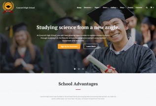 Concord – Premium Responsive Education HTML5 Template