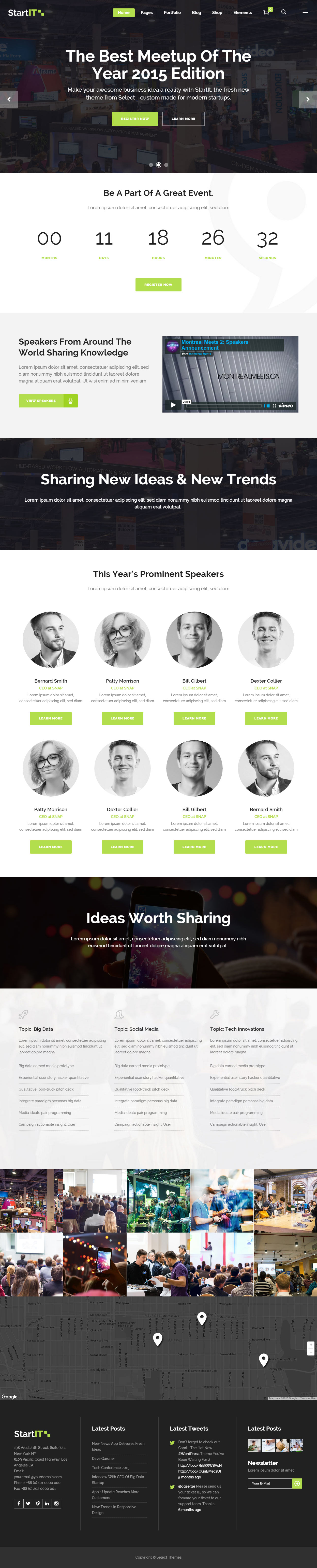 Startit WordPress Conference Theme