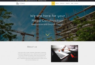 Cons – Premium Responsive Construction & Architecture Muse Template