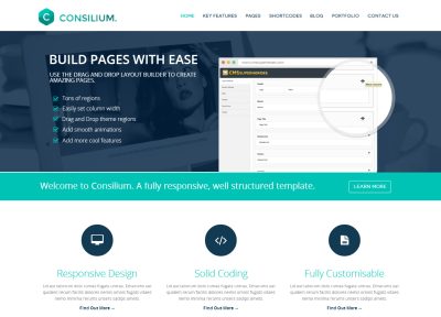 15+ Best Responsive Parallax Scrolling Drupal Themes 2014