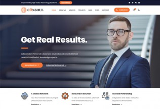 Consoul – Premium Responsive Consulting Business WordPress Theme
