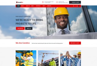 Constico – Premium Responsive Construction WordPress Theme