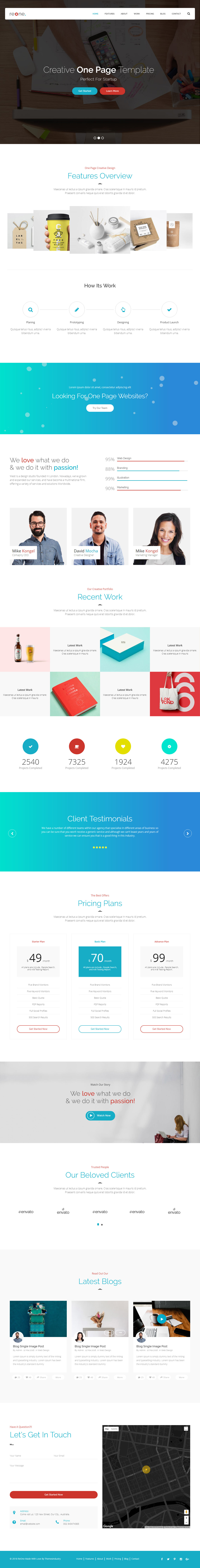 Reone Construction Company HTML5 Templates