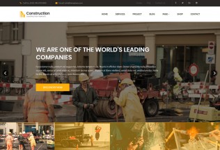 Construction – Premium Responsive Building & Architect Joomla Template