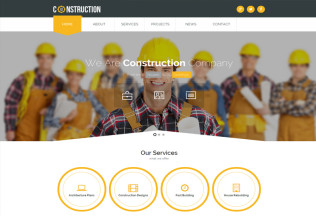 Construction – Premium Responsive Industrial Muse Template