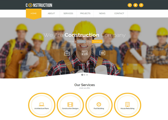 Construction – Premium Responsive Industrial Muse Template
