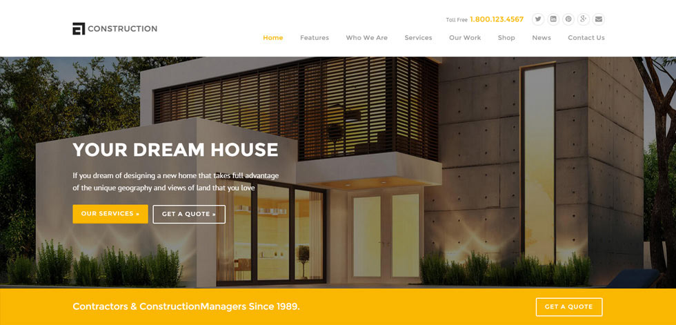 Home page