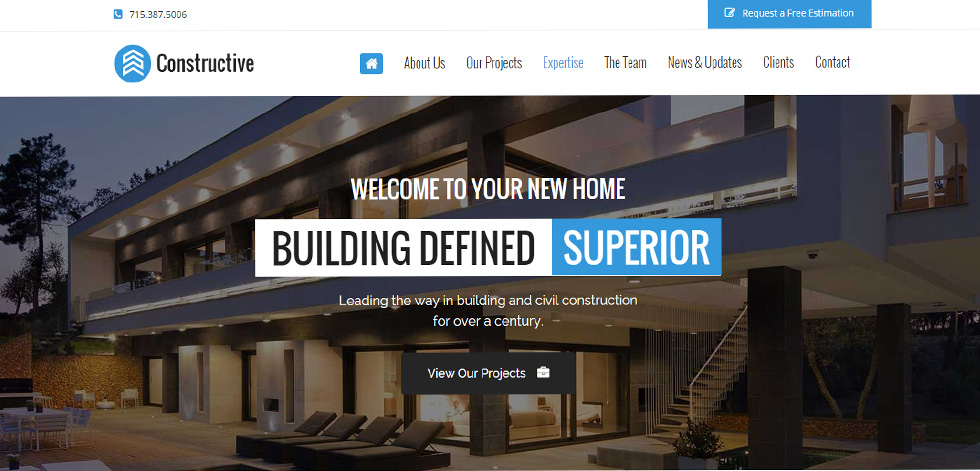 Home page