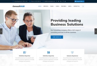 Consult HUB – Premium Responsive Business Consulting HTML5 Template