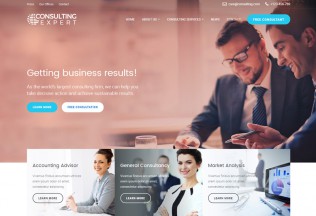 Consulting Expert – Premium Responsive Consulting Business HTML5 Template