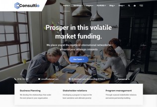 Consultio – Premium Responsive Consulting WordPress Theme