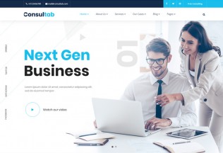 Consultab – Premium Responsive Consulting Business WordPress Theme