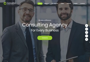 Consultor – Premium Responsive Business Consulting WordPress Theme