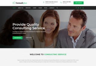 Consultplus – Premium Responsive Business Consulting HTML Template