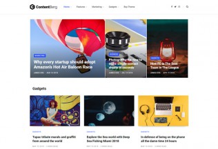 Contentberg – Premium Responsive Blog WordPress Theme