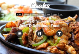 Cooks – Premium Responsive Restaurant WordPress Theme