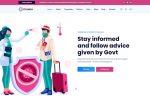Corano – Premium Responsive Coronavirus Awareness HTML5 Template