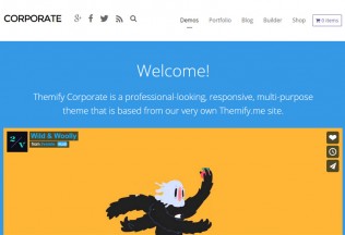 Corporate – Premium Responsive WordPress Multipurpose Theme