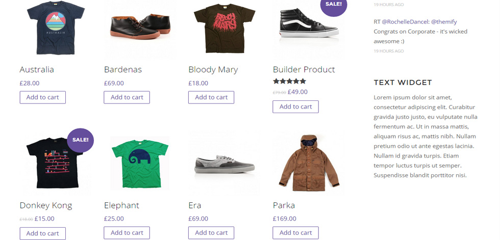 Shop Page