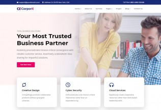 CorporX – Premium Responsive Corporate and Business HTML5 Template