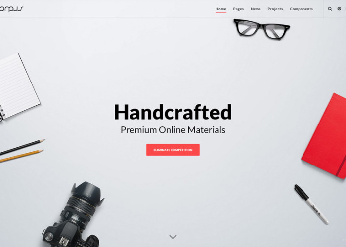 Corpus – Premium Responsive Corporate WordPress Theme