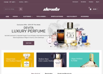 5+ Best Responsive Prestashop Cosmetics Theme 2020