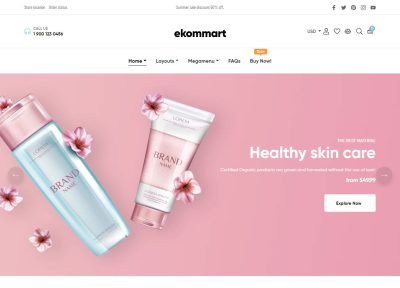 Best Shopify Themes for Cosmetics Store 2020