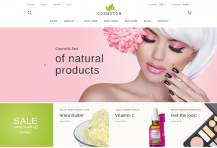 Cosmeton – Premium Resposnvie Skin Care PrestaShop Theme