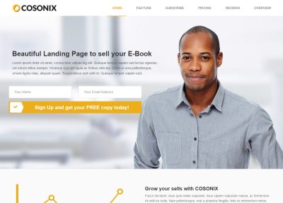 Best Responsive HTML5 Templates for Selling Books and eBooks