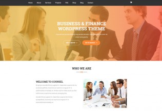 Counsel – Premium Responsive Business & Consulting WordPress Theme