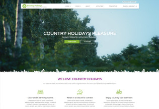 CountryHolidays – Premium Responsive Country Hotel and Bed WordPress Theme