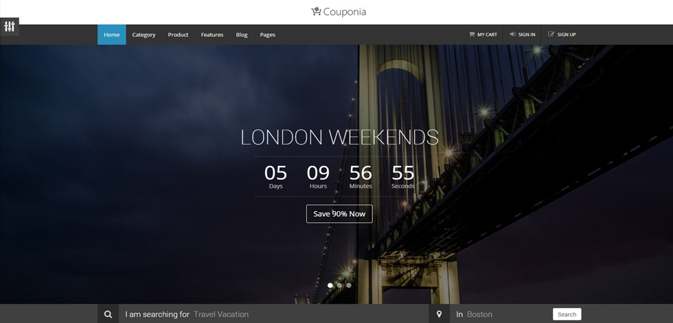 Home page