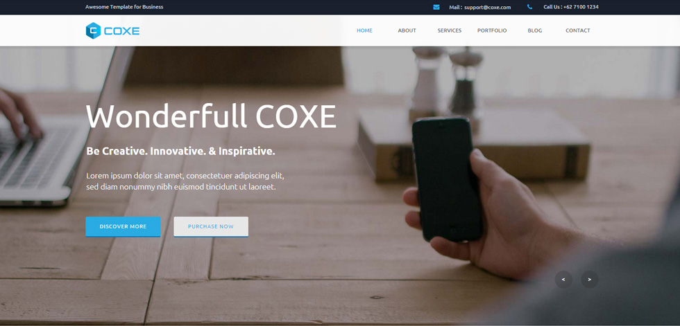 Home page