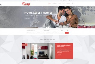 Cozy – Premium Responsive Real Estate HTML5 Template