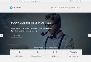 Craper – Premium Responsive Multipurpose HTML5 Template