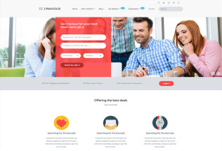 Cravious – Premium Responsive Job Portal HTML5 Template