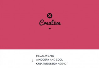 Creative – Premium One Page Muse Theme