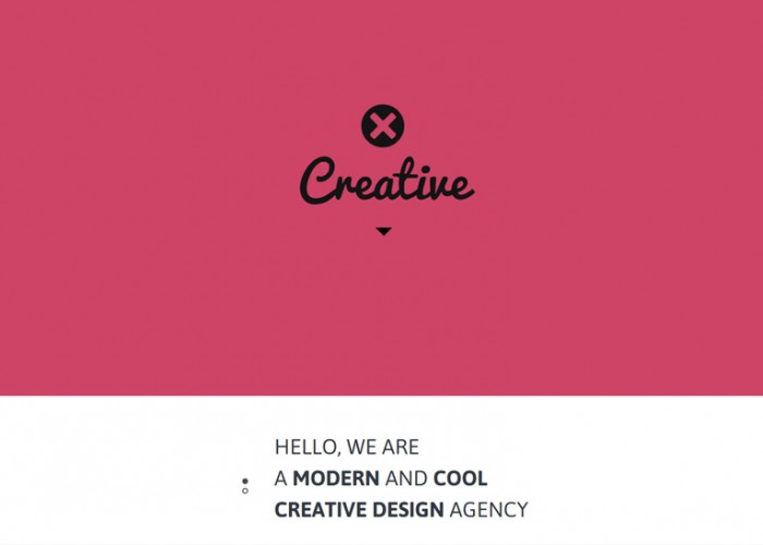 Creative – Premium One Page Muse Theme