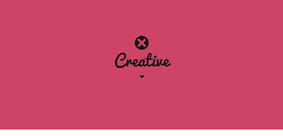 Welcome screen