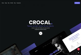 Crocal – Premium Responsive Multi-Purpose WordPress Theme