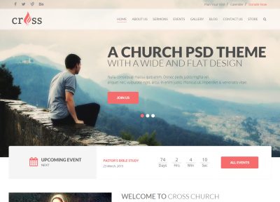 4 Best Responsive HTML5 Church Templates 2015