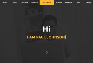 CVitae – Premium Responsive Materialized Resume HTML5 Template