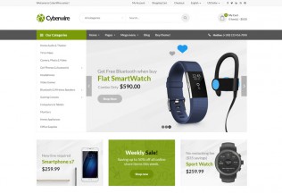 CyberWire – Premium Responsive Electronic OpenCart Theme