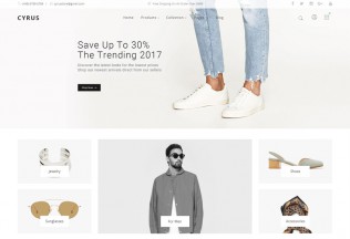 Cyrus – Premium Responsive Fashion Magento 2 Theme