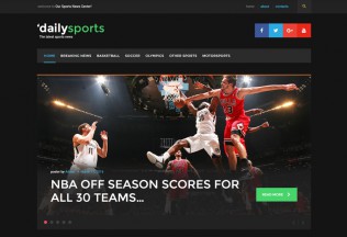 DailySports – Premium Responsive Sport Magazine WordPress Theme