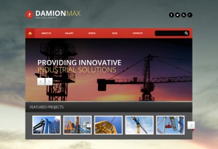 DamionMax – Premium Responsive Industrial WordPress Theme