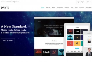 Dante – Premium Responsive MultiPurpose WordPress Theme